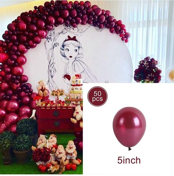 

qifu 50pcs latex balloons happy birthday party decoration kids christening baptism gender reveal mothers day decoration wedding wmtjom