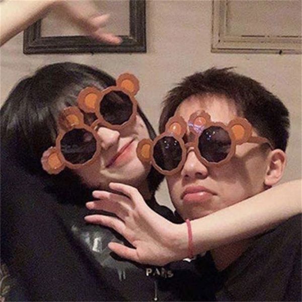

personality cute animals funny bear glasses party general p atmosphere decorative sunglasses