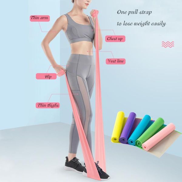 

resistance bands sift 150/200cm fitness exercise band rubber yoga elastic loop loops for gym training1