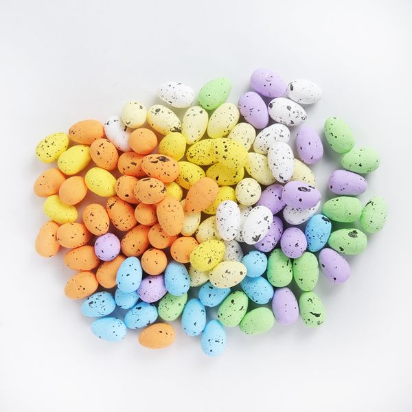 

foam easter eggs easter decor bird pigeon egg happy easter decoration for home diy craft kids gift party favors
