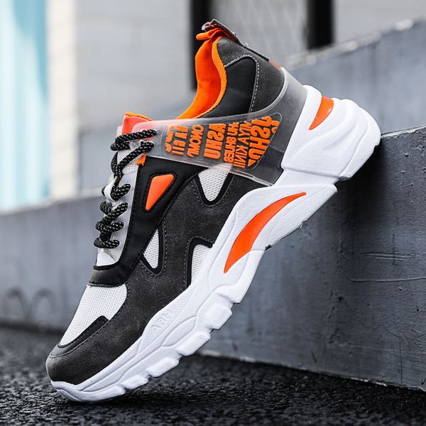 

Mayforest Men Casual Shoes High Quality Thick Bottom Fashion Men Sneakers Rubber Hard-Wearing Men Shoes Breathable Non-slip Walking Shoes