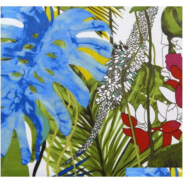 

digital print multi color tropical plant velvet chair upholstery sofa fabric decorative armchair flower cush qylhbg tore2010