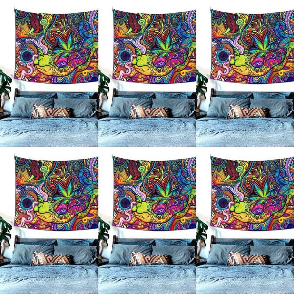 

5spl 150*130cm amazing night towel hanging star tapestry 3d printed picture sky wall bohemian beach starry table cloth blanket blankets