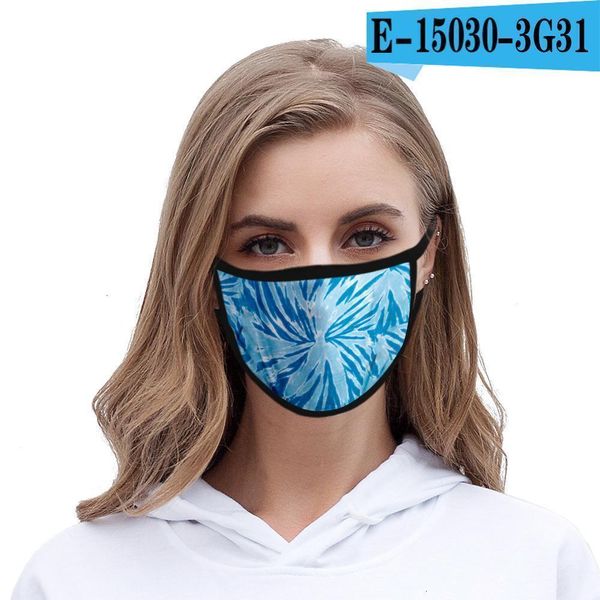 

women mask face kid mouth 3d anti mens dust washable outdoor sun uv shade protective fashion designer tie-dye