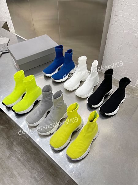 

designer socks casual shoes platform black men women kid speed 1.0 trainer runner sneaker sock shoe master embossed multicolor sneakers clas