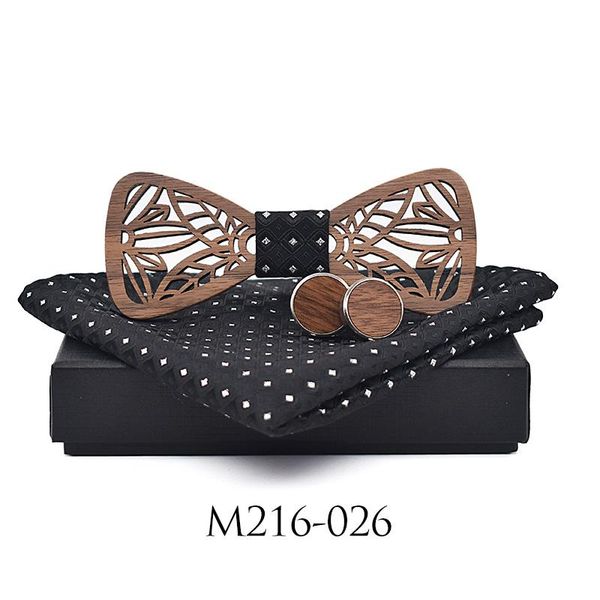 

zdjmeitrxdoow деревянные галстуки бабочка и носовой носовой галстук галстук ребёнду, Black;gray