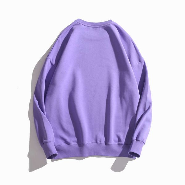 

long sleeve women's customized pattern sweatshirt small and medium pure cotton dark purple soft8uy, Black