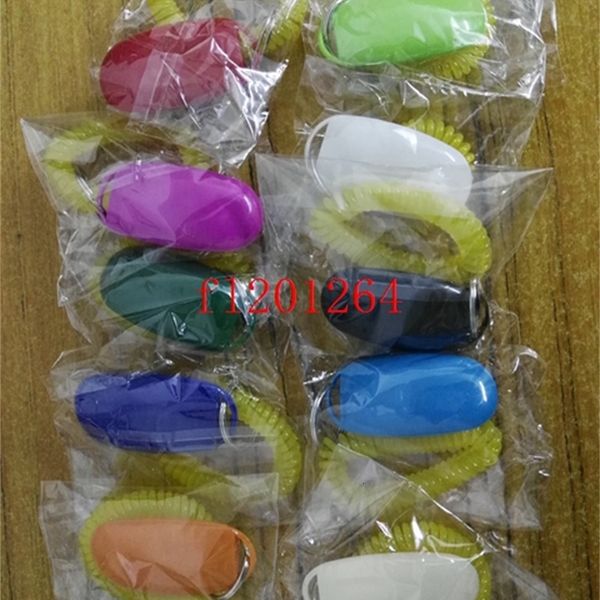 

clickers 100pcs/lot dhl fedex pet wholesale dog cat horse bird click obedience clicker training trainer wi