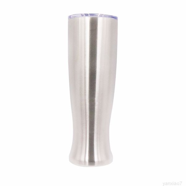 

30oz vase tumbler stainless steel beer mugs double layer travel wine glass originality cup with clear lid a05