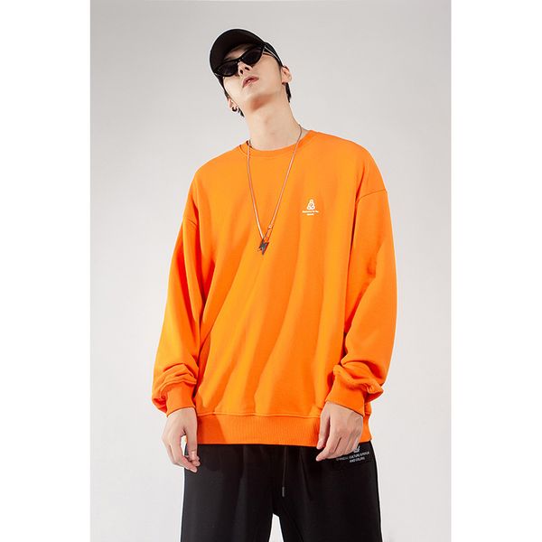 

men's 2020 new nightgown printed letter casual all-match long sleeve shirt bottom mwqo, Black