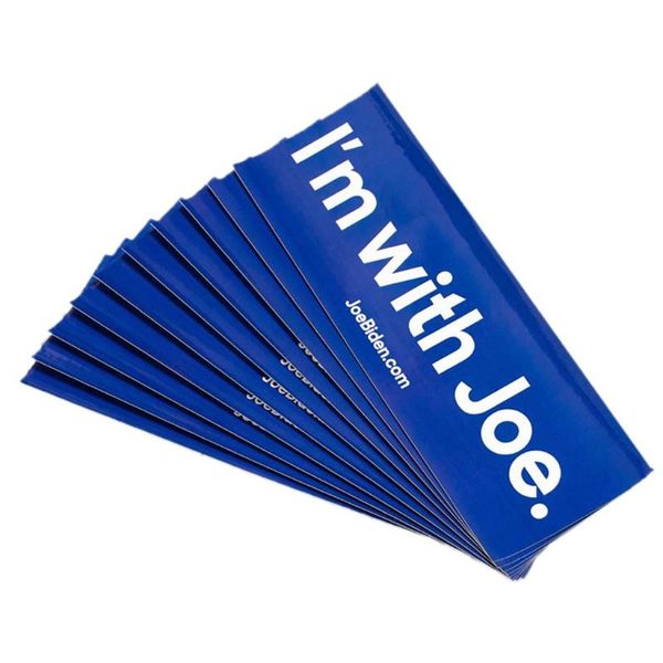 

300 pcs joe biden for president campaign bumper sticker motive quality print 300 pcs wmtcrg mywjqq