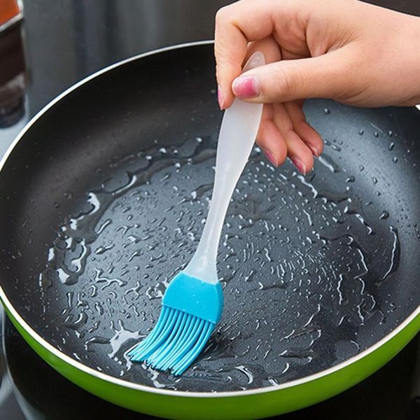 

1pc sile basting pastry brush oil brushes for cake bread butter baking tools kitchen barbecue brush colo jllpsi