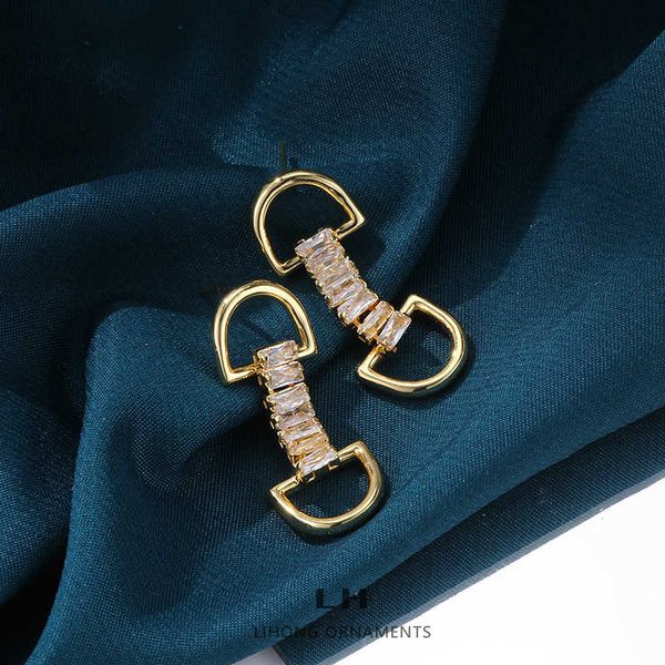 

alloy tiktok east yiwu gate long ear rings 925 earrings, Silver