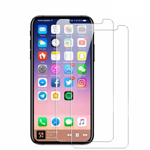 

tempered glass screen protectors for iphone 13 pro max 12 mini 11 xr xs max 7 8 plus with retail package d1