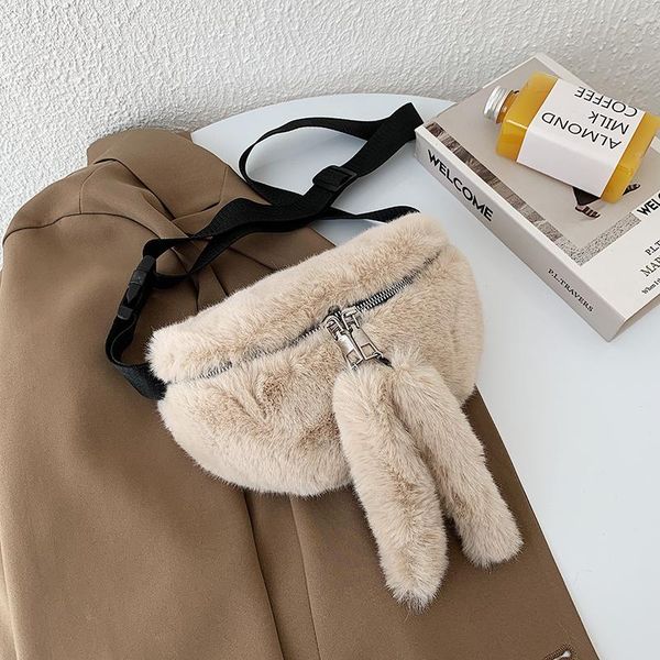 

autumn and winter new style handbags wide shoulder strap handbags fashion messenger bags ladies shoulder bags plush
