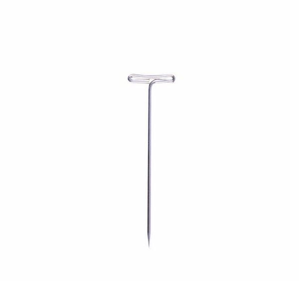 

hair tools & accessories hook needle 100pcs t-pins 2\" (51mm) for making tools hair needle pins pin wmtmfc xhhair, Silver