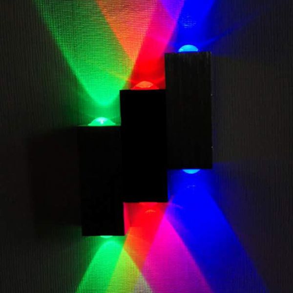 

family wall decor led lights living room l drawing aluminum red green and blue tricolor led decorative lamp 28zl j2