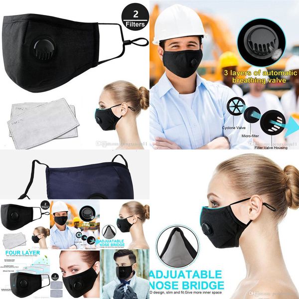 

face mouth masks smoke pm2.5 dust anti dhl adjustable & reusable respirator mask with grpi