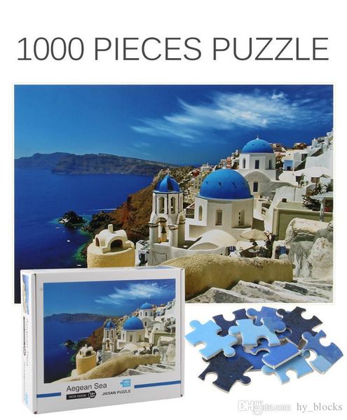 

plane decompression puzzle 1000 pieces of paper puzzle intelligence creative toys animal landscape and order types