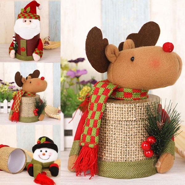 

christmas gift candy bottle box storage bags container festive party xmas1