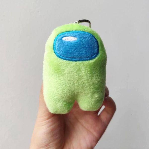 

designs dhl 9 plush keychain among us key chain, Silver