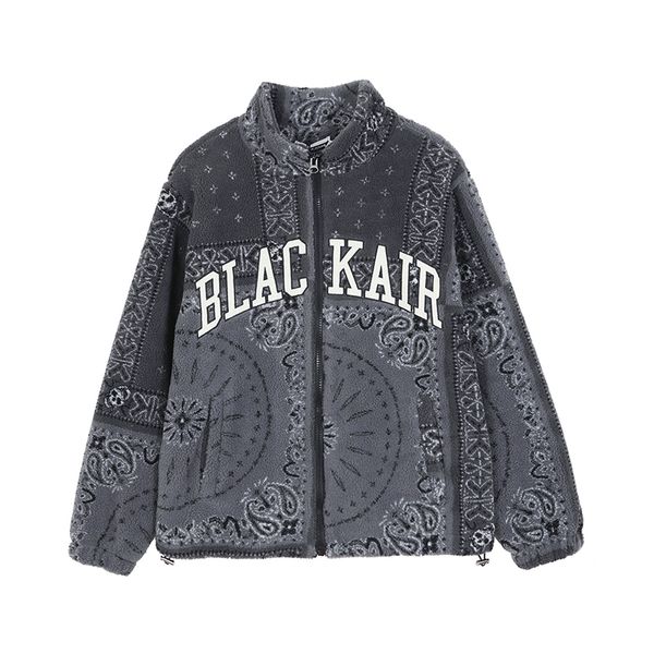 

kapital 2021 new luxury men west coast caju black flower blue flame *jackets/down jackets cotton winter coats # c13 282g