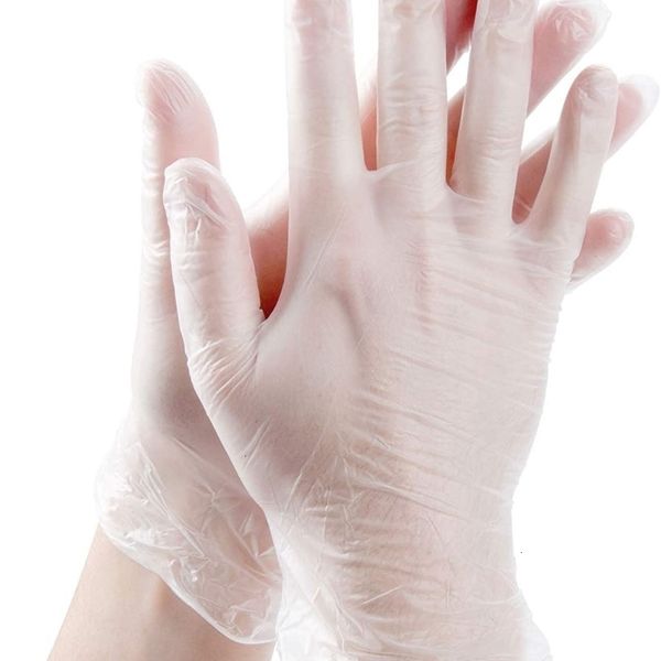 

vinyl powder- [us gloves, stock]100pcs smooth touch, disposable food service grade