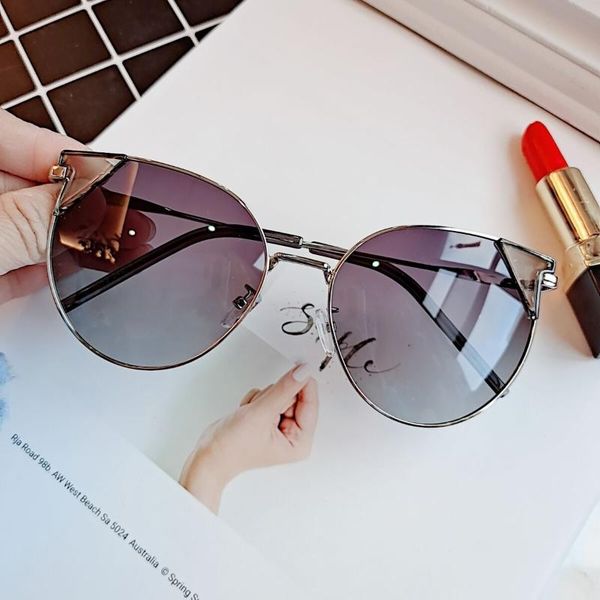 

sunglasses polarizing retro women's fashion cat eye, White;black