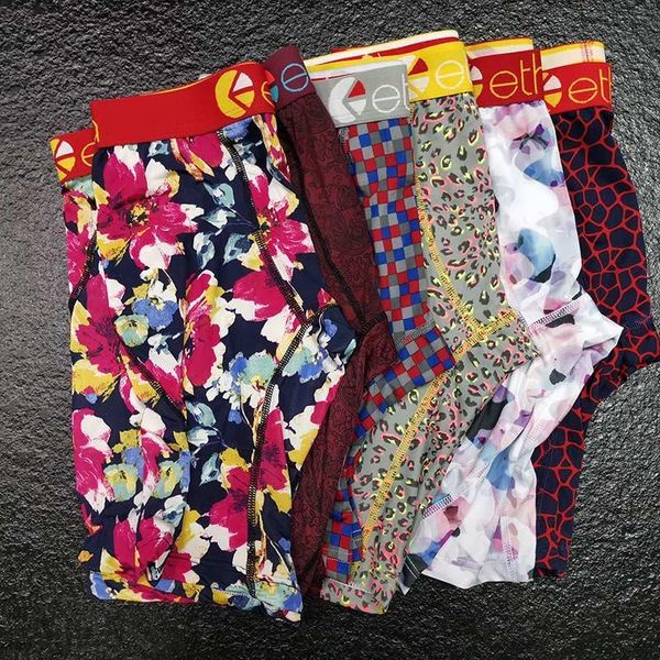 

street skateboard fashion underwear print vulnerable sports series rock men's hip hop elastic leggings quick drying ethika 125