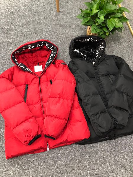 

2020 monclair mens winter coats hooded moncle down jacket moncl fashion casual hoodie winterjacke outdoor puffer clothes parkas, Black