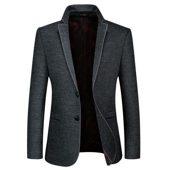 

qiu dong is west man suit sheep han edition cultivate morality leisure suit young fashion small jacket, Black