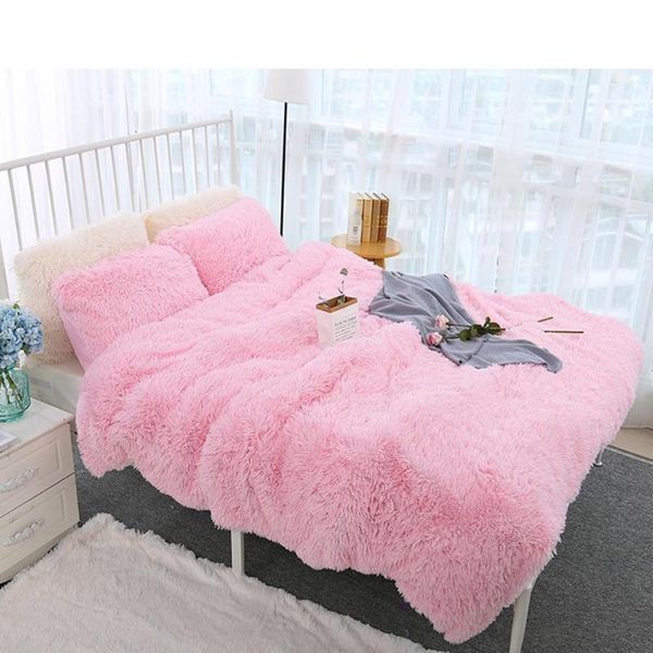 

21 bedding double layer soft blanket/long plush blanket soft coverlet sofa cover winter warm sheets easy,wash faux fur blanket