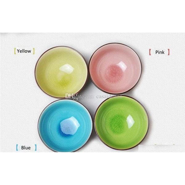 

mix color crack glaze japanese bowl 4.5 inch ceramic bowl for rice soup stoneware asian lifesty sqcqvg five2010