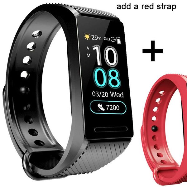 

умный фитнес браслет измерение артериального давления смарт-полоса водонепроницаемый ip67 фитнес-трекер часы сердечко монитор мужчины женщин