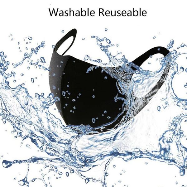 

face for kids adults ice silk fashion designer protective mask mouth cover dustproof masks washable reusa
