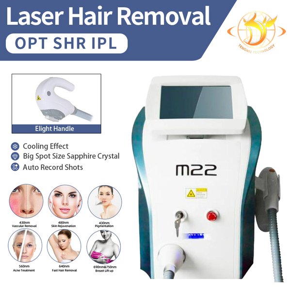 

2022 m22 ipl multifunctional laser skin rejuvenation chooses for acne and wrinkle removal treatment, Black