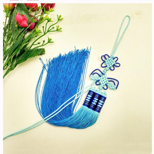 

1pcs new style chinese knot tassel pendant diy jewelry home textile curtain garments decorative accessories craft tassels h wmtqnw
