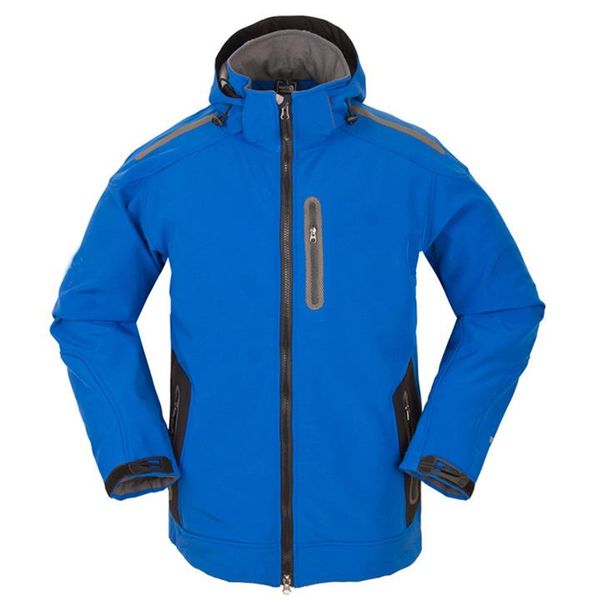 

outdoor jackets&hoodies men's camping mountaineering leisure sports jackets composite velvet soft shell, Blue;black