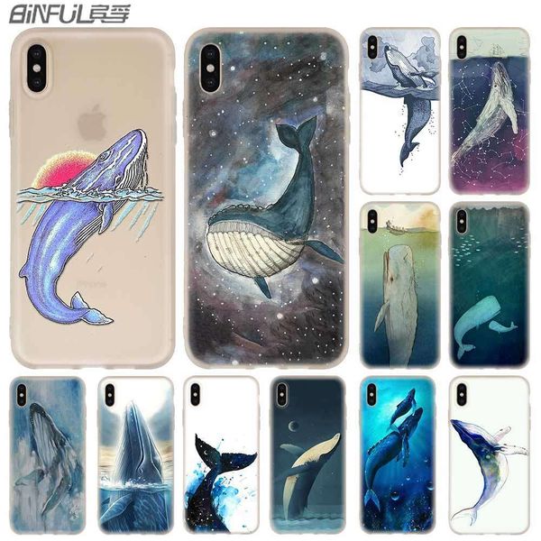 

vip 11 pro x xs max xr 6 6s 7 8 plus 5 4s se watercolor whale animation setvfe1