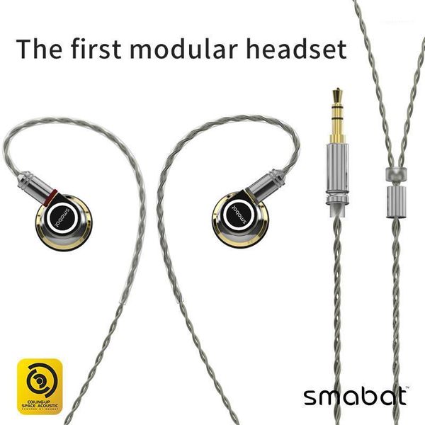 

smabat m2 pro module headset, can replace the speaker unit module,adjust the sound quality, mmcx hifi wired usb type c1
