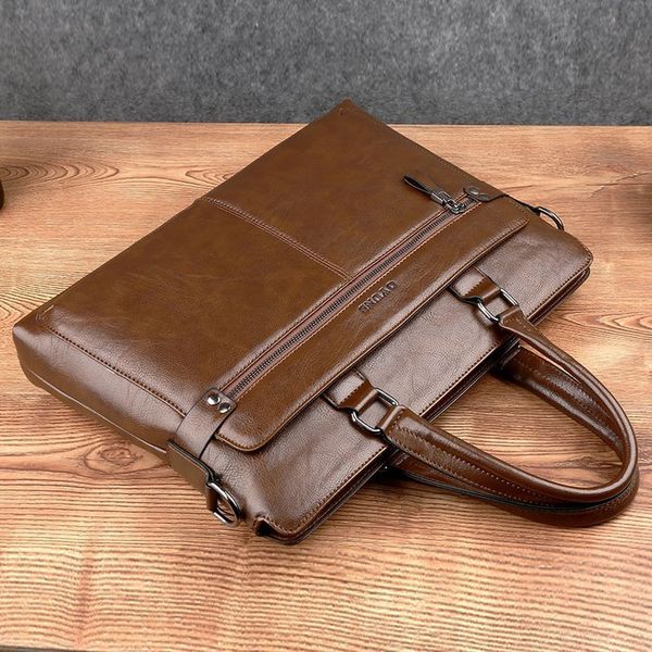 

leather pulp portable business high capacity messenger travel shoulder document sac homme sack for db60ba man 5u6w