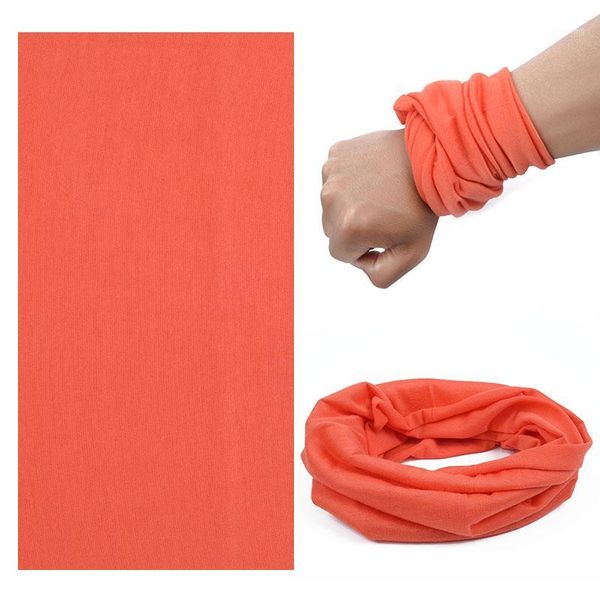 

cycling caps & masks bicycle outdoor headwear scarf solid plain color riding tube bandana cotton cover neck sun protection head face mask1, Black