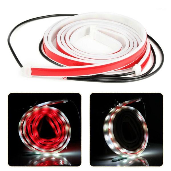 

2pcs car door open signal lamp led light strip strobe flash anti-collision waterproof accesorios coche car lights1