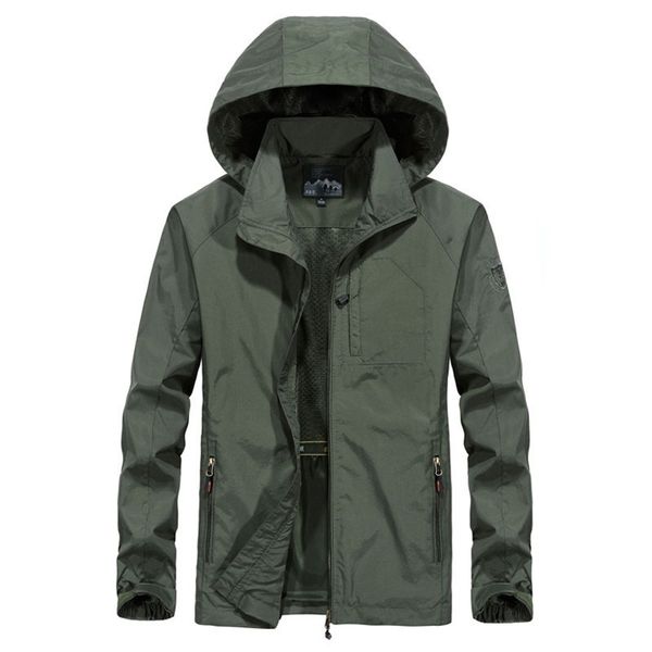 

primavera outono jaqueta casual fino dos homens impermevel e respirvel com capuz bluso do sobretudo ao ar livre sportstactics jaquetas, Black;brown