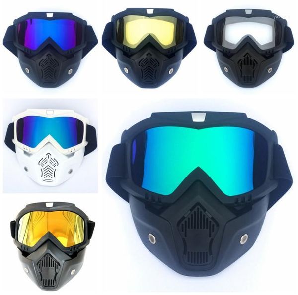 Retro-Brille Off-Road-Motorradbrille Ski Outdoor-Reitmaske Goggles1 Party-Dekoration