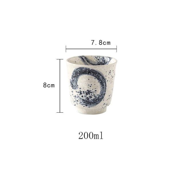

chanshova traditional chinese retro style handpainted 170 200ml ceramic teacup china porcelain large tea cups coffee cup h092 wmtnyg
