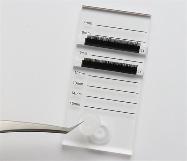 

eyelash storage acrylic display board glue pallet holders grafting false eyelash extensions tool makeup display