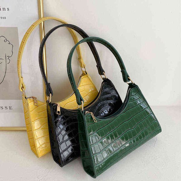 

evening bags stone pattern design pu leather shoulder underarm for women 2022 brand luxury fashion small handbags and purses 0119