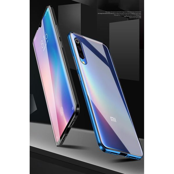 

magnetic metal double sides glass case for xiaomi redmi note 10 t poco x3 nfc 9 8 9s 8t bbysqv