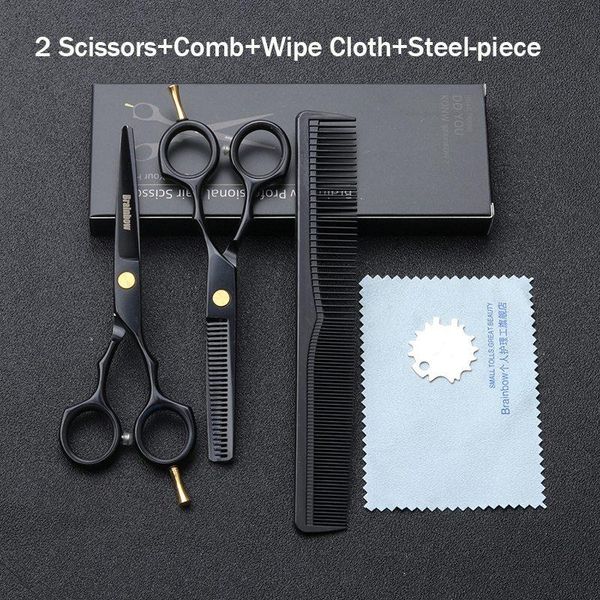 

brainbow 5.5' professional hair scissors cutting thinning hairdressing barber scissors pro salon japan hair styling tools wmtpmw